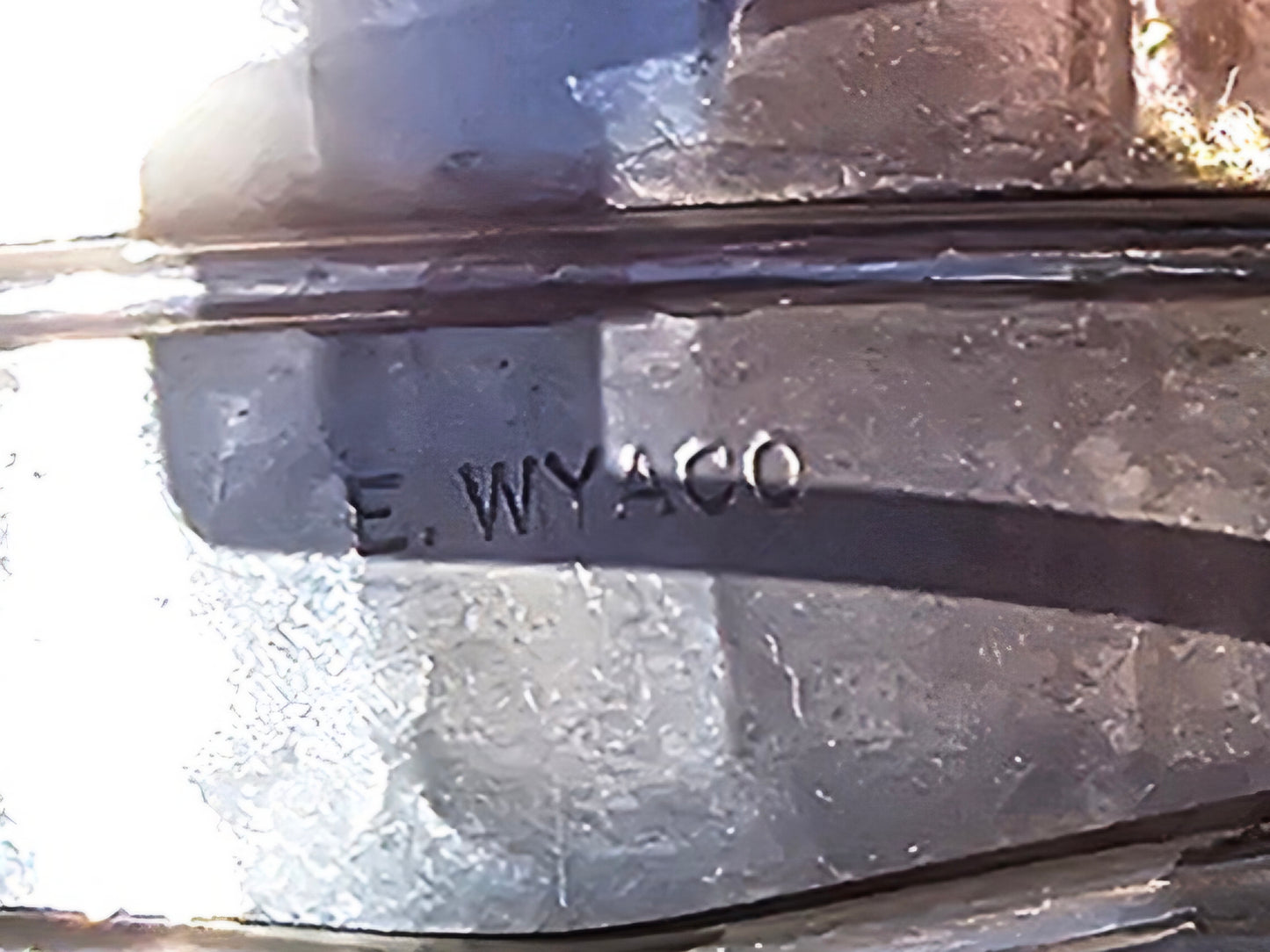 E. Wyaco Zuni Needlepoint Cuff Sterling Silver Native American Vintage