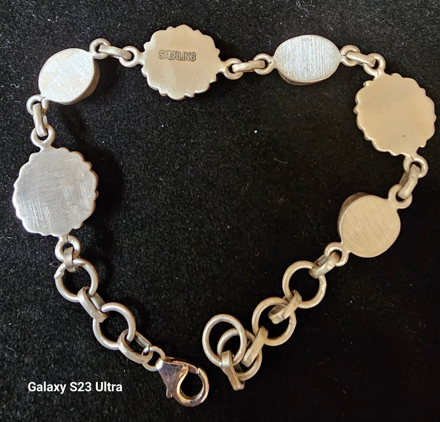 Wild Horse & Sterling Silver Bracelet