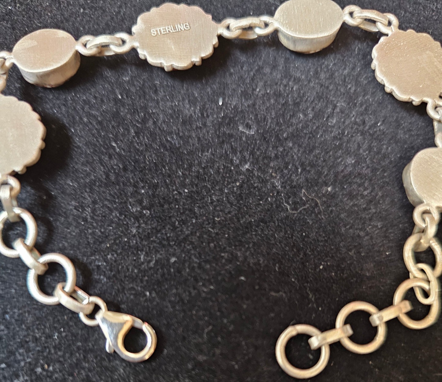 Wild Horse & Sterling Silver Bracelet