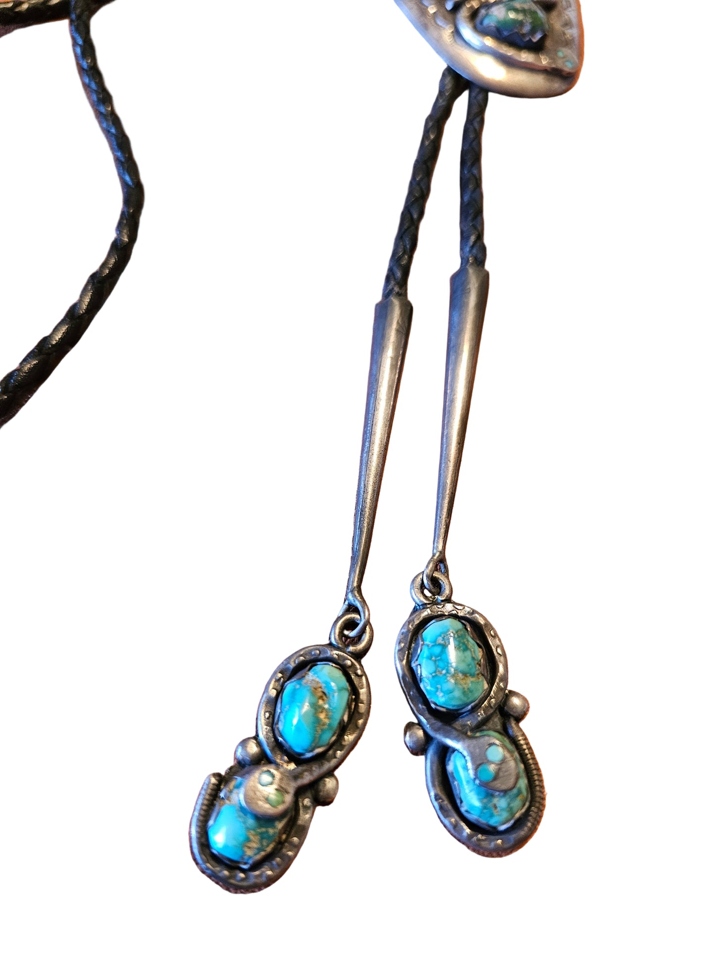 Effie Calavaza Zuni Bolo Tie Sterling Vintage RARE 110 Grams