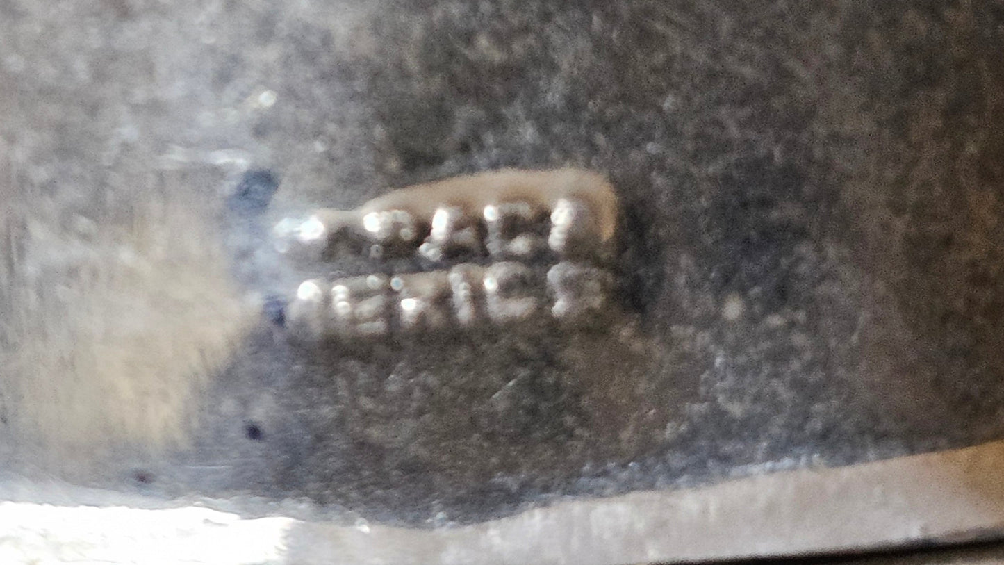 Mother of Pearl Vintage  Cuff sz 8 Stamped Mexico