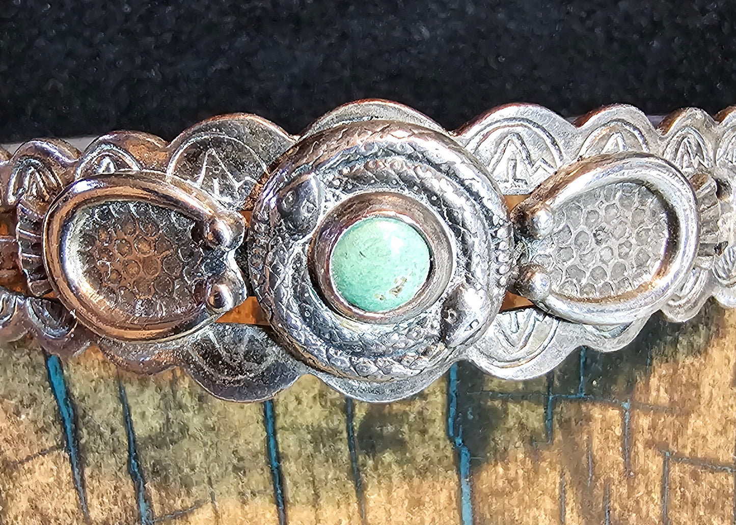Vintage Fred Harvey Era Bracelet Cuff Navajo