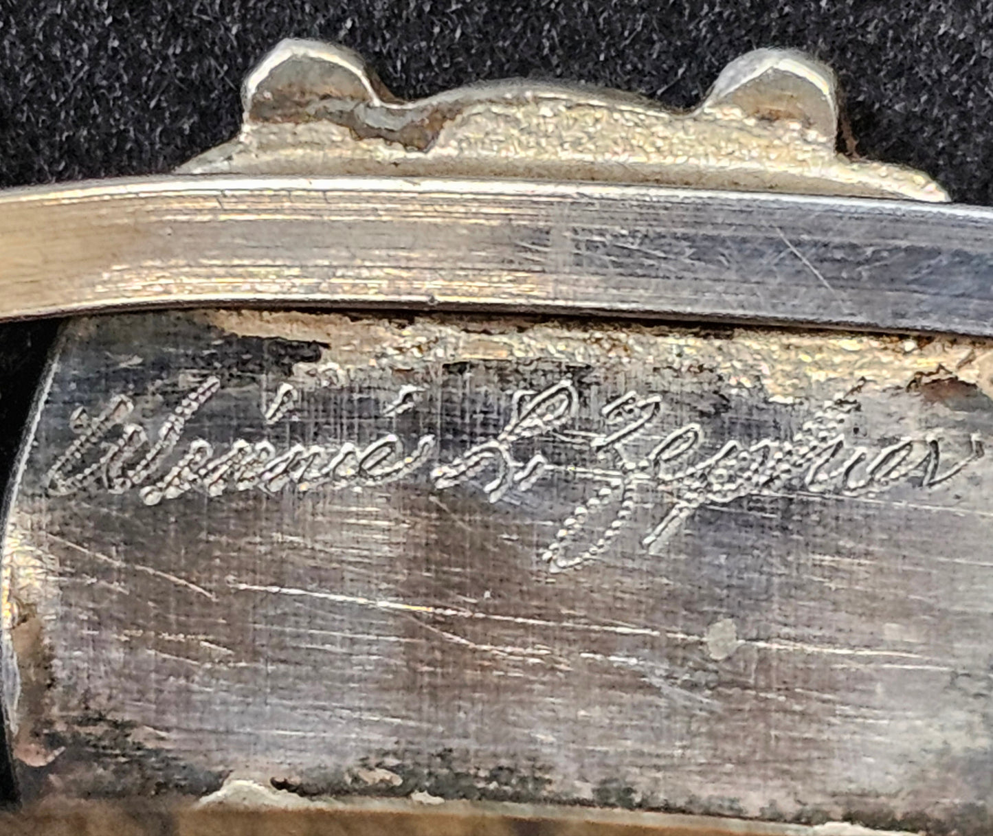 Zuni Mother of Pearl Cuff Signed Winnie L. Zephier